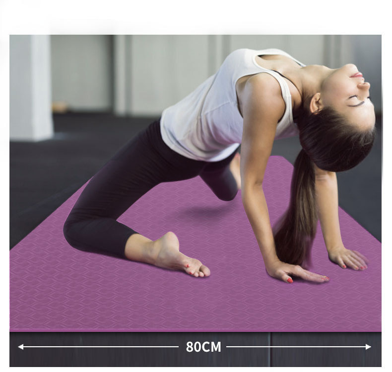 U tappettu di yoga per eserciziu fitness (4)
